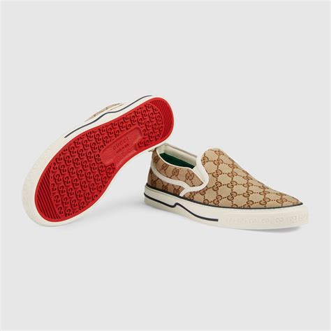 mens gucci brown shoes|Gucci men slip on shoes.